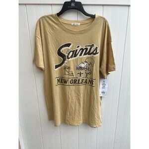 NWT ‘47 Brand New Orleans Saints Historic T-Shirt Size Women's Medium $40